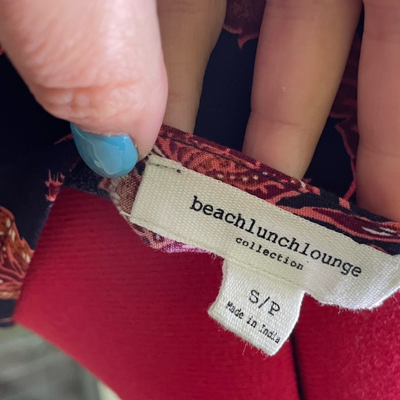 beachlunchlounge Women's Floral 3/4 Length Sleeve Mini Dress - size S - Picture 7 of 8